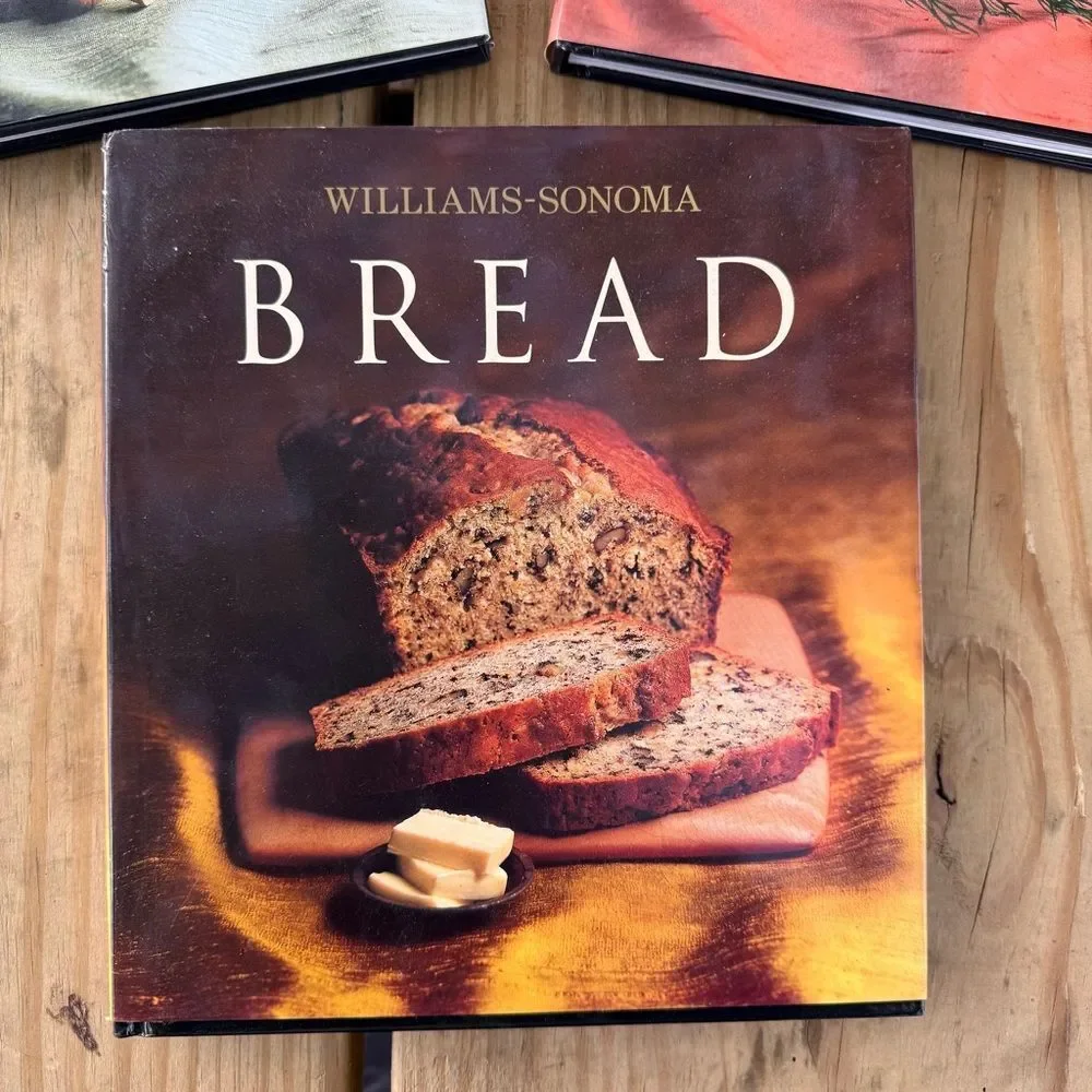 Williams‎ Sonoma Collection Cookbook Set: Risotto Fish Bread vintage books decor